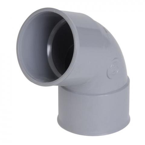 COUDE SIMPLE 67°30 PVC EU FF A COLLER D 040