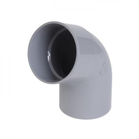 COUDE SIMPLE 87°30 PVC EU MF A COLLER D 125