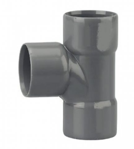 TE 45° PVC EU FF A COLLER D 090