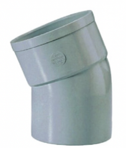 COUDE SIMPLE 22°30 PVC EU MF A COLLER D 063