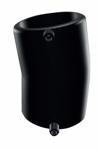 COUDE ELECTROSOUDABLE A 11° MALE LISSE / FEMELLE PE 100 SDR 11 D 110