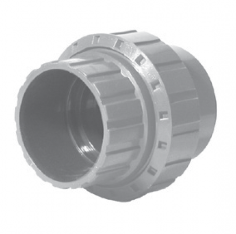 UNION 3 PIECES PVC-C FF A COLLER JOINT EPDM D 016 PN 16
