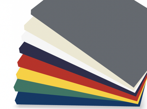 PLAQUE PVC VERT 2000x1000 EP 003 mm